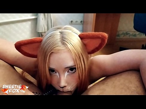 ❤️ Kitsune gleypa pikk og ásamt í munninum ❌ Bara klám hjá okkur ️❤